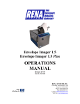 HP Rena Envelope Imager User's Manual