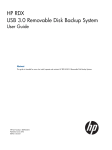 HP 2TB User's Manual