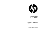 HP PW550 Quick Start Manual