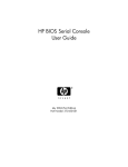 HP xw460c User's Manual
