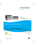 HP ProCurve 5400zl User's Manual