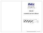 HP PRO RX User's Manual