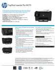 HP Printer M275 User's Manual