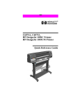 HP Printer 1050C User's Manual