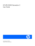 HP R1500 User's Manual