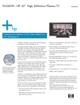 HP PL4260N Data Sheet