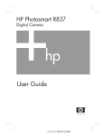 HP PhotoSmart R837 User's Manual
