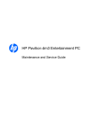 HP PAVILION DM3 User's Manual