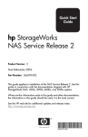 HP NAS 1200s User's Manual