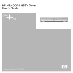 HP MR4000N User's Manual