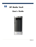 HP Media Vault User's Manual