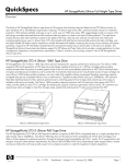 HP LTO-3 960 User's Manual