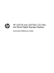 HP LD4730 Command Reference Guide