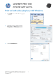 HP M276nw How to Use