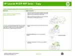 HP LASERJET M1319 User's Manual