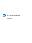 HP L2445m User's Manual