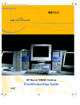 HP KAYAK XM600 User's Manual
