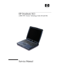 HP Omnibook XE3 User's Manual