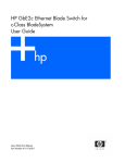 HP GbE2c User's Manual