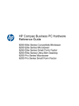 HP QX285USABA User's Manual