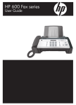 HP 600 User's Manual