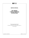 HP 1GSa/s User's Manual