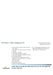 HP G50-110EA User's Manual