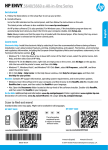 HP ENVY 5643 e-All-in-One Printer Reference Guide