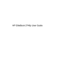 HP 2740p User's Manual
