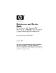 HP dv1000 User's Manual