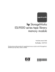 HP Computer Hardware hp StorageWorks User's Manual