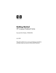 HP Compaq Notebook Series 393685-002 User's Manual