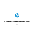 HP Cloud OS for Moonshot User's Guide