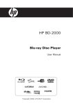 HP BD-2000 User's Manual