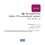 HP B-series Embedded Switches User's Manual