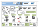 HP 610 Digital Copier Printer Setup Poster