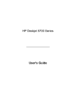 HP 5700 Series User's Manual
