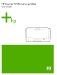 HP 5200L Series User's Manual