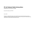 HP 463777-001 User's Manual
