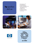 HP 463.SE User's Manual