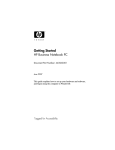 HP 443562-001 User's Manual