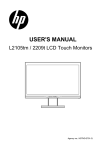 HP 2209T User's Manual
