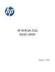 HP VT/643AA User's Manual