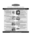 Hotpoint WMA5 User's Manual