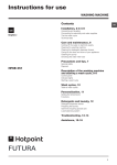 Hotpoint HF6B User's Manual