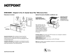 Hotpoint RVM1335WC User's Manual