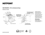 Hotpoint RGB744WEAWW User's Manual
