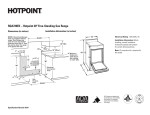Hotpoint RGA720EKWH Specifications