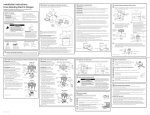 Hotpoint RB525DHBB Installation Instructions