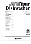 Hotpoint HDA850G User's Manual